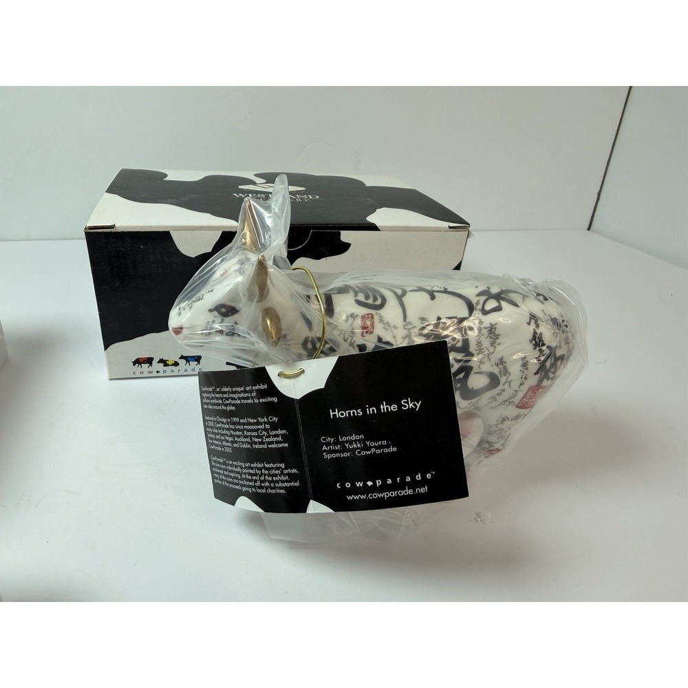 Cow Parade Horns In The Sky Figurine 2003 Westland Giftware 6018
